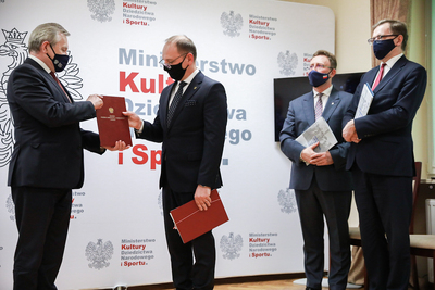 Ogłoszenie utworzenia Muzeum Dzieci Polskich – ofiar totalitaryzmu – Łódź, 31 maja 2021. Fot. Sławek Kasper (IPN)