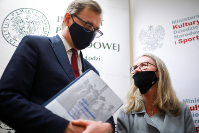 Ogłoszenie utworzenia Muzeum Dzieci Polskich – ofiar totalitaryzmu – Łódź, 31 maja 2021. Fot. Sławek Kasper (IPN)