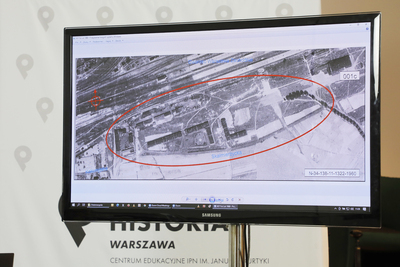 Dyskusja „KL Warschau – niemiecki nazistowski obóz koncentracyjny w Warszawie (1943–1944)” – 11 czerwca 2021. Fot. Piotr Życieński (IPN)