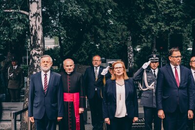 Obchody Narodowego Dnia Pamięci Ofiar Niemieckich Nazistowskich Obozów Koncentracyjnych i Obozów Zagłady – Warszawa, Cmenatrz Wojskowy na Powązkach, fot. MN/BUWiM