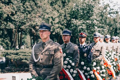 Obchody Narodowego Dnia Pamięci Ofiar Niemieckich Nazistowskich Obozów Koncentracyjnych i Obozów Zagłady – Warszawa, Cmenatrz Wojskowy na Powązkach, fot. MN/BUWiM