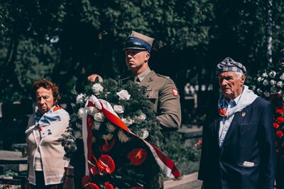 Obchody Narodowego Dnia Pamięci Ofiar Niemieckich Nazistowskich Obozów Koncentracyjnych i Obozów Zagłady – Warszawa, Cmenatrz Wojskowy na Powązkach, fot. MN/BUWiM