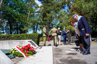 Obchody Narodowego Dnia Pamięci Ofiar Niemieckich Nazistowskich Obozów Koncentracyjnych i Obozów Zagłady – Warszawa, Cmenatrz Wojskowy na Powązkach, fot. MN/BUWiM