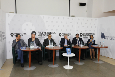 Dziedzictwo Prymasa Tysiąclecia – dyskusja wokół nowego wydania „Kazań Świętokrzyskich” kard. Stefana Wyszyńskiego – 14 czerwca 2021. Fot. Piotr Życieński (IPN)