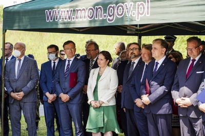 Święto Centralnej Biblioteki Wojskowej, odsłonięcie tablicy upamiętniającej Marszałka Józefa Piłsudskiego – fot. MN/BUWiM