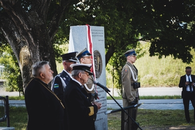 Święto Centralnej Biblioteki Wojskowej, odsłonięcie tablicy upamiętniającej Marszałka Józefa Piłsudskiego – fot. MN/BUWiM