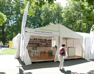 Instytut Pamięci Narodowej na Plenerze Literackim w Warszawie – 18-20 czerwca 2021. Fot. MS (IPN)