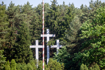 Instytut Pamięci Narodowej upamiętnił ofiary akcji AB na Cmentarzu Wojennym w Palmirach – 21 czerwca 2021. Fot. Sławek Kasper (IPN)