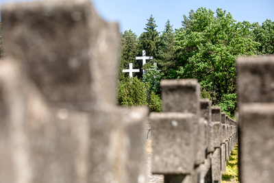 Instytut Pamięci Narodowej upamiętnił ofiary akcji AB na Cmentarzu Wojennym w Palmirach – 21 czerwca 2021. Fot. Sławek Kasper (IPN)