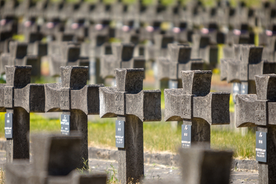 Instytut Pamięci Narodowej upamiętnił ofiary akcji AB na Cmentarzu Wojennym w Palmirach – 21 czerwca 2021. Fot. Sławek Kasper (IPN)