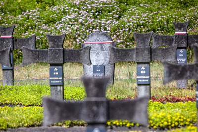 Instytut Pamięci Narodowej upamiętnił ofiary akcji AB na Cmentarzu Wojennym w Palmirach – 21 czerwca 2021. Fot. Sławek Kasper (IPN)