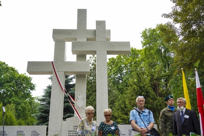 Odsłonięcie i poświęcenie Symbolicznej Mogiły Sybirackiej – Warszawa, 23 czerwca 2021. Fot. Mateusz Niegowski (IPN)
