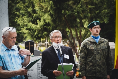Odsłonięcie i poświęcenie Symbolicznej Mogiły Sybirackiej – Warszawa, 23 czerwca 2021. Fot. Mateusz Niegowski (IPN)