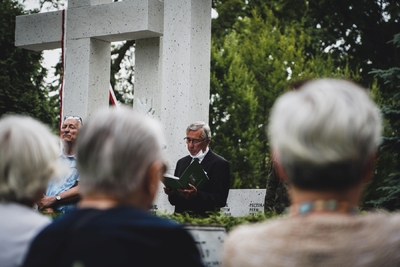 Odsłonięcie i poświęcenie Symbolicznej Mogiły Sybirackiej – Warszawa, 23 czerwca 2021. Fot. Mateusz Niegowski (IPN)