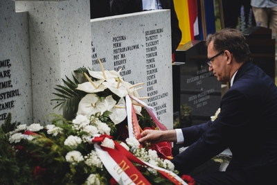 Odsłonięcie i poświęcenie Symbolicznej Mogiły Sybirackiej – Warszawa, 23 czerwca 2021. Fot. Mateusz Niegowski (IPN)