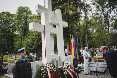 Odsłonięcie i poświęcenie Symbolicznej Mogiły Sybirackiej – Warszawa, 23 czerwca 2021. Fot. Mateusz Niegowski (IPN)