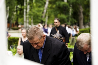 Odsłonięcie i poświęcenie Symbolicznej Mogiły Sybirackiej – Warszawa, 23 czerwca 2021. Fot. Mateusz Niegowski (IPN)