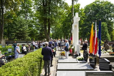 Odsłonięcie i poświęcenie Symbolicznej Mogiły Sybirackiej – Warszawa, 23 czerwca 2021. Fot. Mateusz Niegowski (IPN)