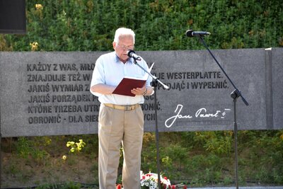 Czesław Nowak. Zdjęcie ze zbiorów laureata.