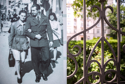 Uroczyste odsłonięcie pomnika Jana Rodowicza „Anody” na dziedzińcu Ministerstwa Sprawiedliwości w Warszawie – 24 czerwca 2021. Fot. Sławek Kasper (IPN)