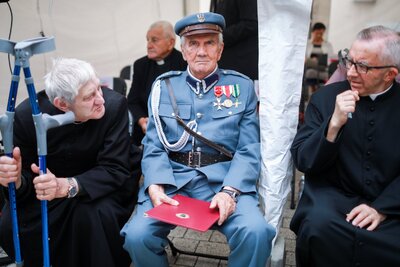 Uroczyste wręczenie Krzyży Wolności i Solidarności w Warszawie – 25 czerwca 2021. Fot. Sławek Kasper (IPN)