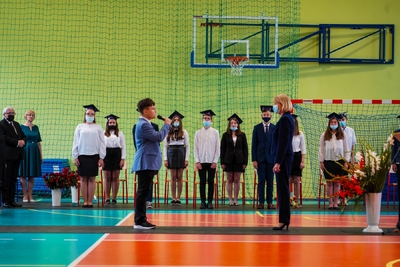 Uroczystości odsłonięcia pomnika gen. Władysława Andersa – Nowe, 25 czerwca 2021. Fot. Mateusz Niegowski (IPN)