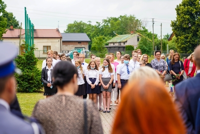 Uroczystości odsłonięcia pomnika gen. Władysława Andersa – Nowe, 25 czerwca 2021. Fot. Mateusz Niegowski (IPN)