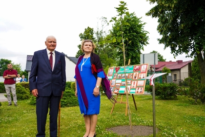 Uroczystości odsłonięcia pomnika gen. Władysława Andersa – Nowe, 25 czerwca 2021. Fot. Mateusz Niegowski (IPN)