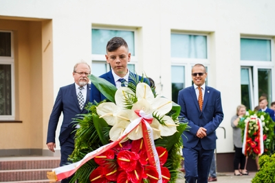 Uroczystości odsłonięcia pomnika gen. Władysława Andersa – Nowe, 25 czerwca 2021. Fot. Mateusz Niegowski (IPN)