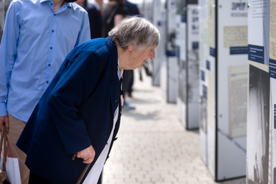 Otwarcie wystawy IPN „TU rodziła się opozycja. Między Czerwcem ’76 a Sierpniem ’80” – Warszawa-Ursus, 25 czerwca 2021. Fot. Sławek Kasper (IPN)