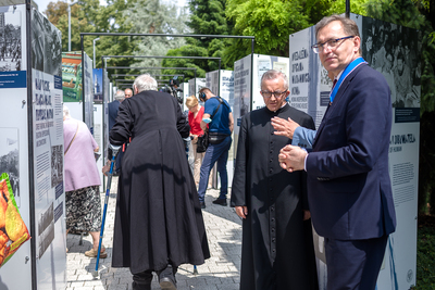 Otwarcie wystawy IPN „TU rodziła się opozycja. Między Czerwcem ’76 a Sierpniem ’80” – Warszawa-Ursus, 25 czerwca 2021. Fot. Sławek Kasper (IPN)