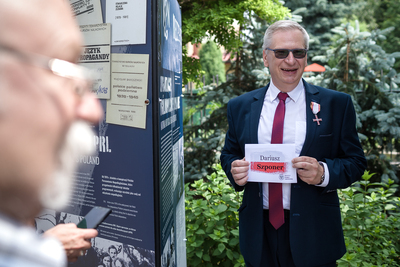 Otwarcie wystawy IPN „TU rodziła się opozycja. Między Czerwcem ’76 a Sierpniem ’80” – Warszawa-Ursus, 25 czerwca 2021. Fot. Sławek Kasper (IPN)