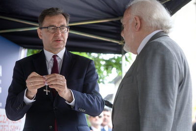 Uroczyste wręczenie Krzyży Wolności i Solidarności w Warszawie – 25 czerwca 2021. Fot. Sławek Kasper (IPN)