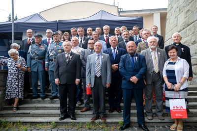 Uroczyste wręczenie Krzyży Wolności i Solidarności w Warszawie – 25 czerwca 2021. Fot. Sławek Kasper (IPN)