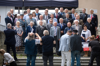 Uroczyste wręczenie Krzyży Wolności i Solidarności w Warszawie – 25 czerwca 2021. Fot. Sławek Kasper (IPN)