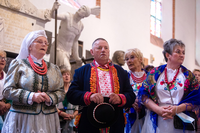Msza św. z okazji 40. rocznicy rejestracji NSZZ Rolników Indywidualnych „Solidarność” – 27 czerwca 2021. Fot. Sławek Kasper (IPN)
