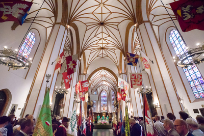 Msza św. z okazji 40. rocznicy rejestracji NSZZ Rolników Indywidualnych „Solidarność” – 27 czerwca 2021. Fot. Sławek Kasper (IPN)