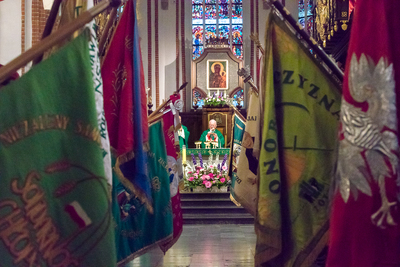 Msza św. z okazji 40. rocznicy rejestracji NSZZ Rolników Indywidualnych „Solidarność” – 27 czerwca 2021. Fot. Sławek Kasper (IPN)