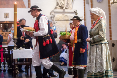 Msza św. z okazji 40. rocznicy rejestracji NSZZ Rolników Indywidualnych „Solidarność” – 27 czerwca 2021. Fot. Sławek Kasper (IPN)