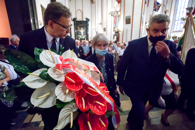 Msza św. z okazji 40. rocznicy rejestracji NSZZ Rolników Indywidualnych „Solidarność” – 27 czerwca 2021. Fot. Sławek Kasper (IPN)
