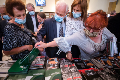 40. rocznicy powstania „Solidarności” rolniczej – uroczysta konferencja rocznicowa w Filharmonii Narodowej – 27 czerwca 2021. Fot. Sławek Kasper (IPN)