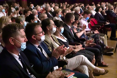 40. rocznicy powstania „Solidarności” rolniczej – uroczysta konferencja rocznicowa w Filharmonii Narodowej – 27 czerwca 2021. Fot. Sławek Kasper (IPN)