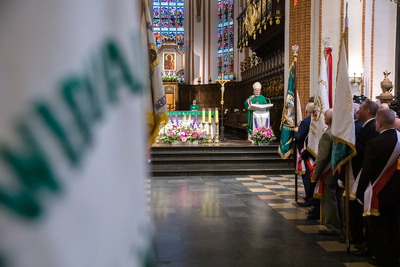 Msza św. z okazji 40. rocznicy rejestracji NSZZ Rolników Indywidualnych „Solidarność” – 27 czerwca 2021. Fot. Sławek Kasper (IPN)