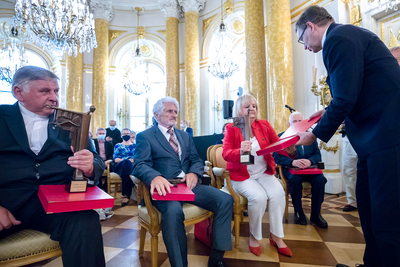 Uroczystość wręczenia Nagrody IPN „Kustosz Pamięci Narodowej” – Warszawa, 29 czerwca 2021. Fot. Sławek Kasper (IPN)