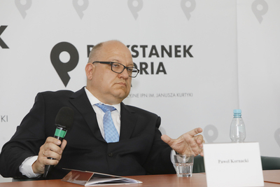 Konferencja naukowa „Czas okupacji i zniewolenia. Żydzi i Polacy w obliczu totalitaryzmów 1939–1956” – Warszawa, 6 lipca 2021. Fot. Piotr Życieński (IPN)