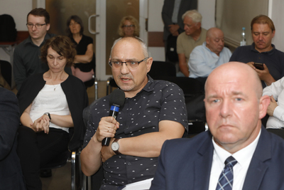 Konferencja naukowa „Czas okupacji i zniewolenia. Żydzi i Polacy w obliczu totalitaryzmów 1939–1956” – Warszawa, 6 lipca 2021. Fot. Piotr Życieński (IPN)