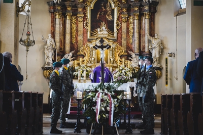Ceremonia pogrzebowa Powstańców Śląskich – fot. MN/BUWiM