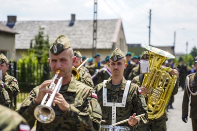 Ceremonia pogrzebowa Powstańców Śląskich – fot. MN/BUWiM