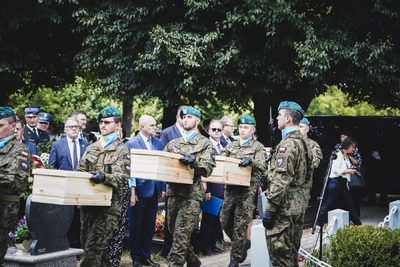 Ceremonia pogrzebowa Powstańców Śląskich – fot. MN/BUWiM