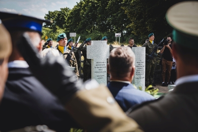 Ceremonia pogrzebowa Powstańców Śląskich – fot. MN/BUWiM